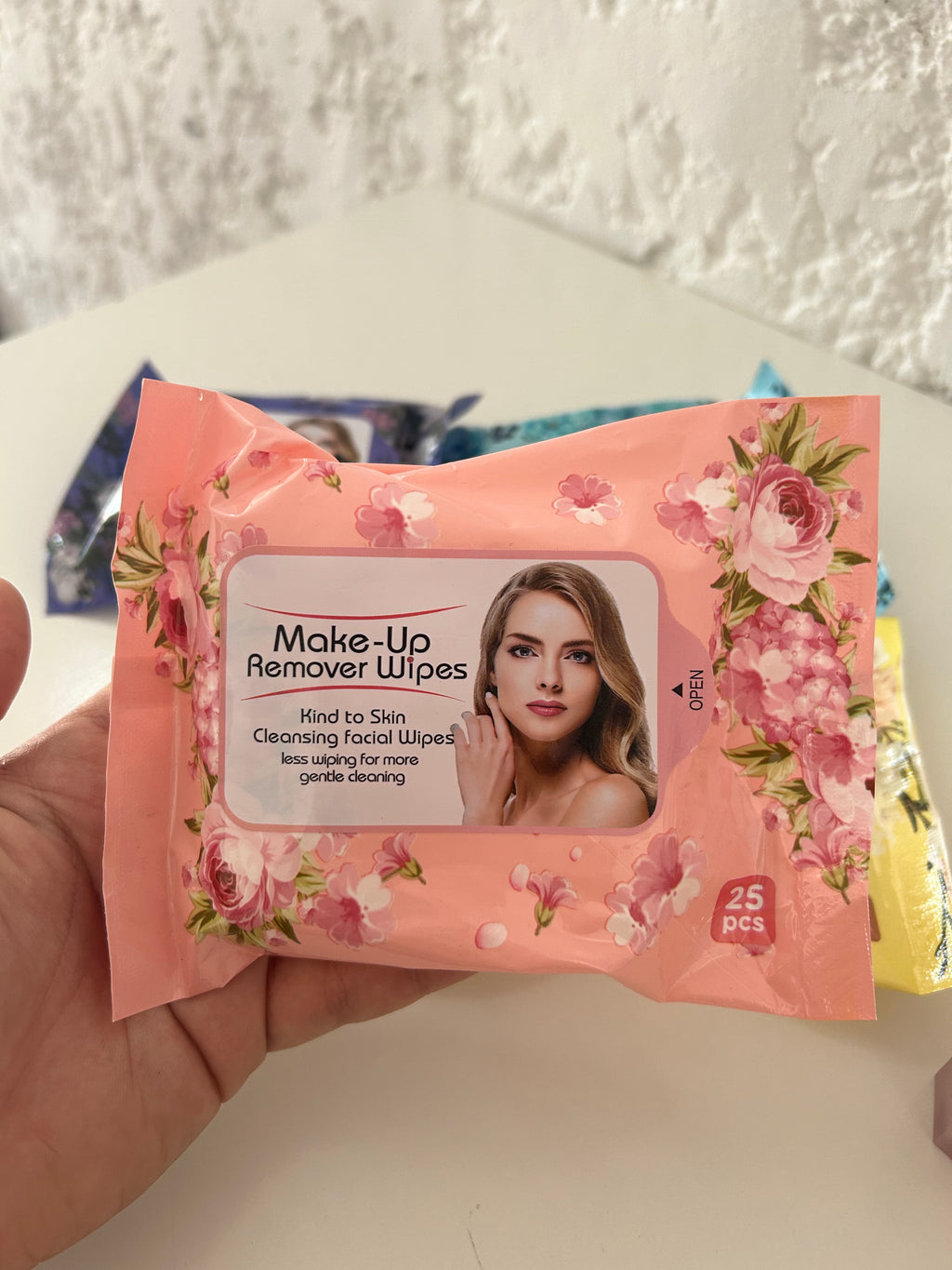 toallitas desmaquillantes 25un
