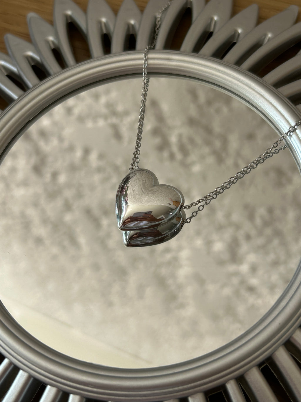 collar de corazón