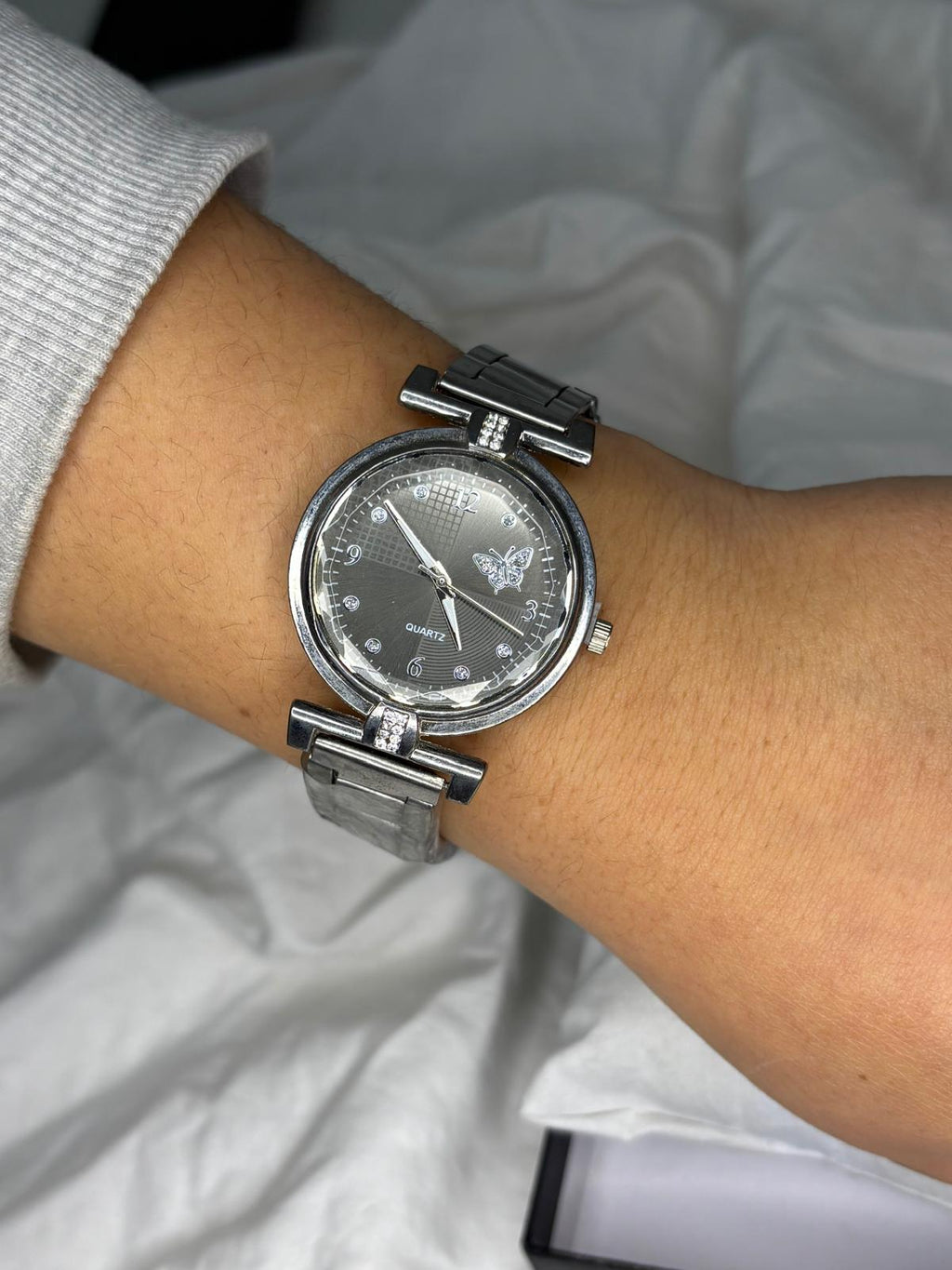 Reloj Mariposa Silver