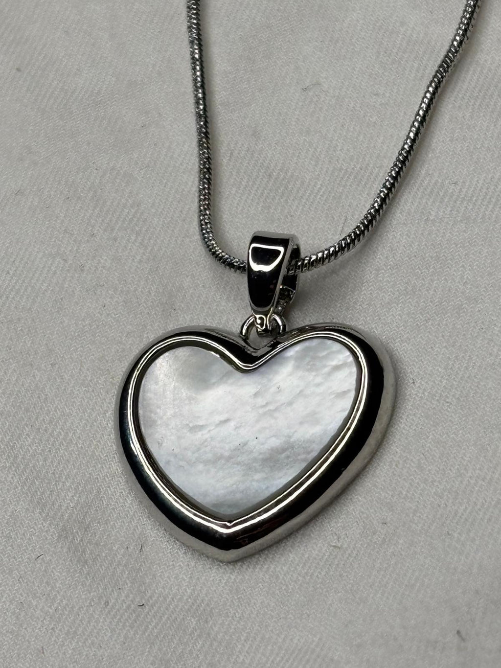 Collar Corazon de Nácar
