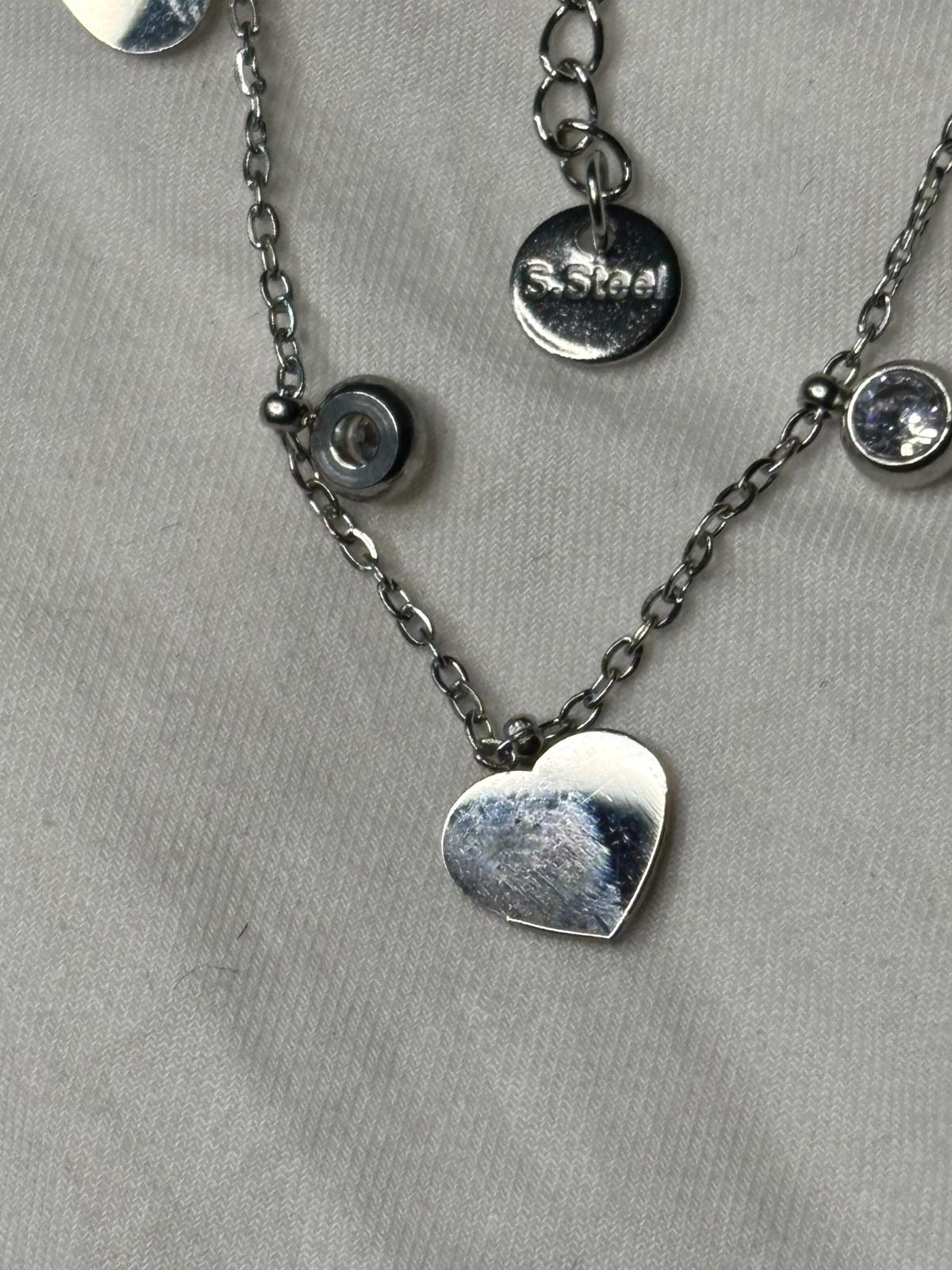 Collar Heart Silver