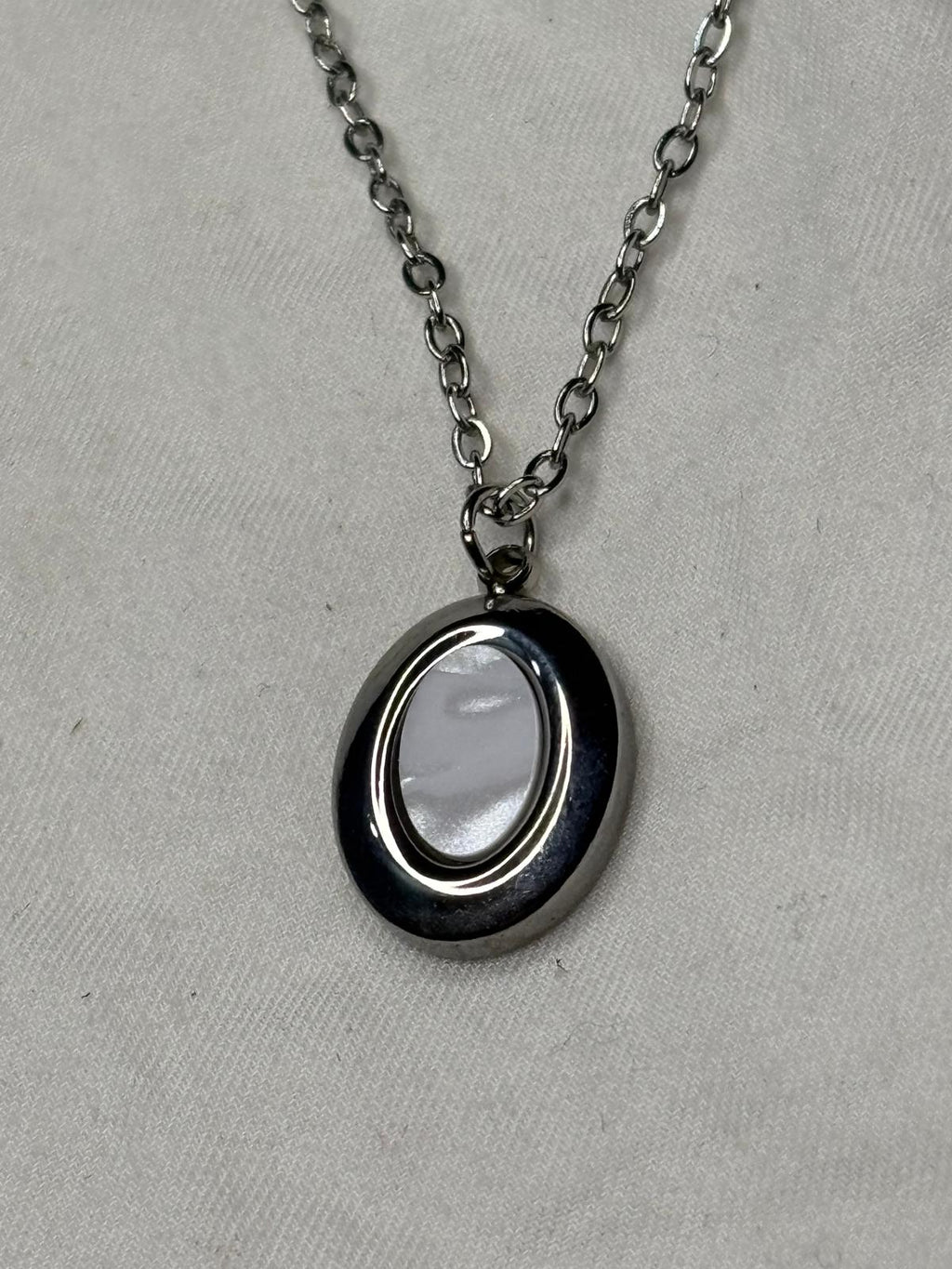 Collar Nácar Silver