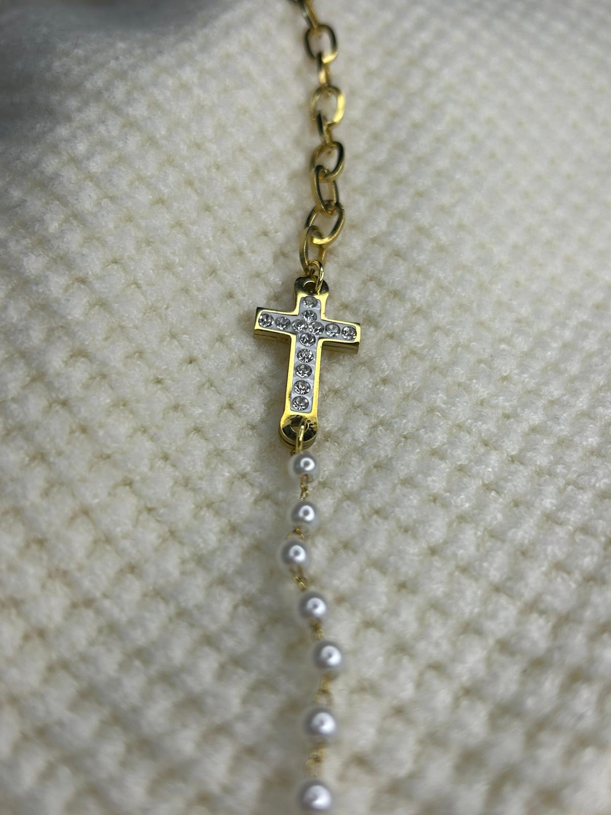 Pulsera Rosario Pearls