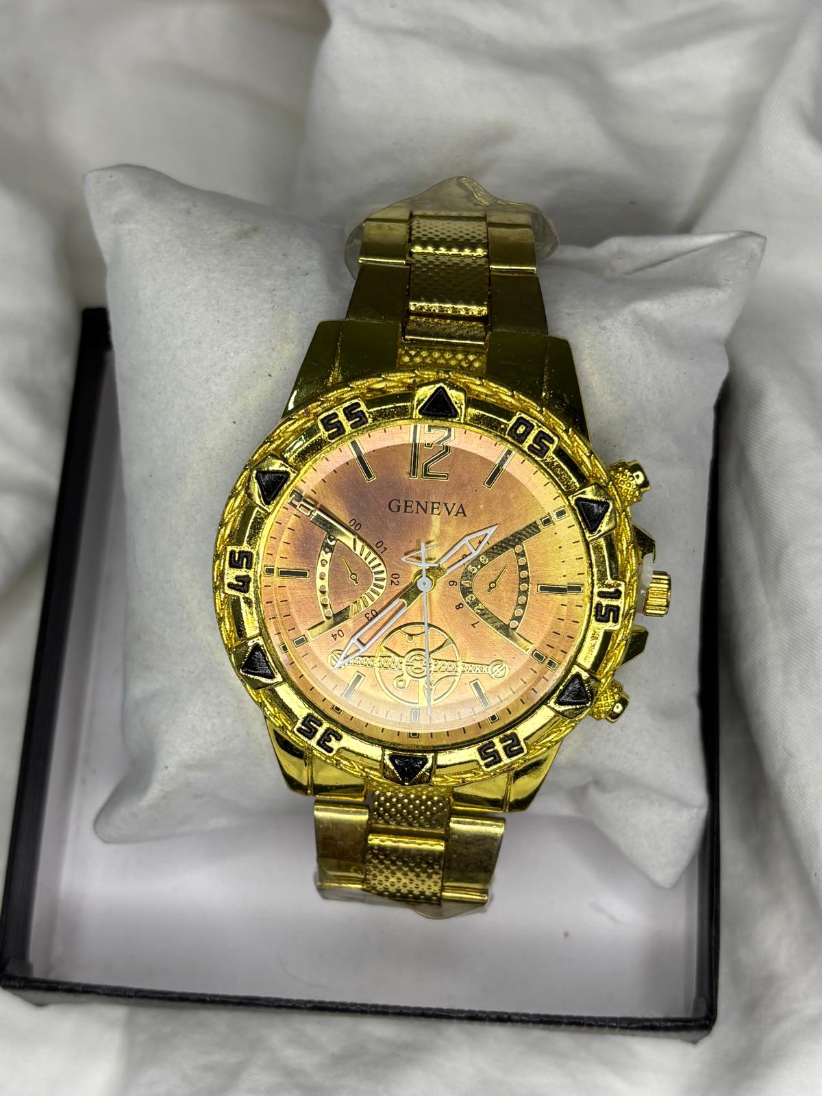 Reloj GENEVA Gold