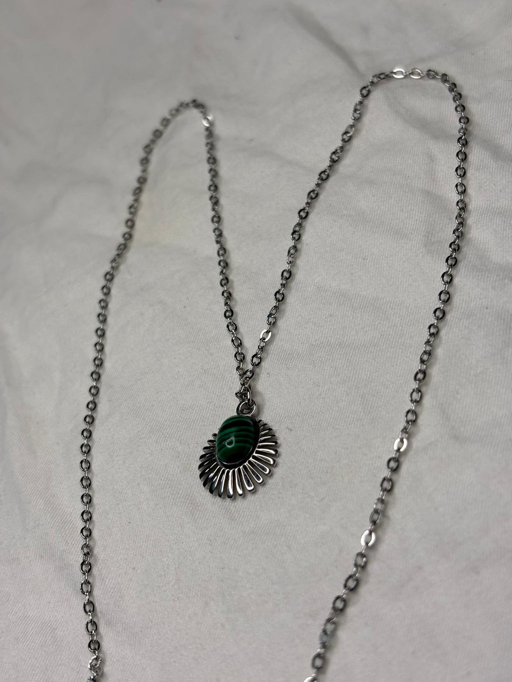 Collar Sol de Esmeralda