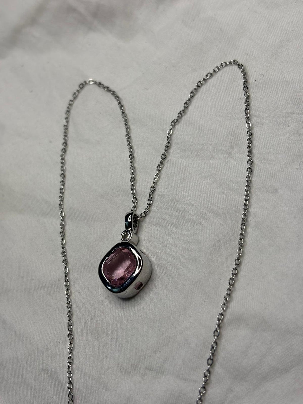 Collar Cubo Cristal