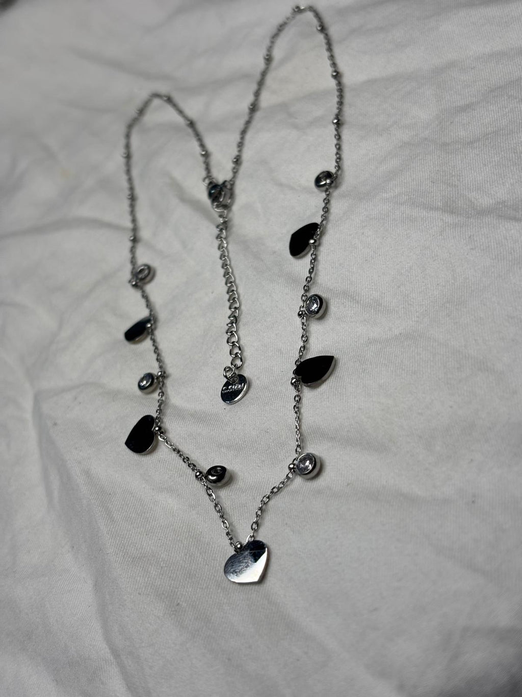 Collar Heart Silver