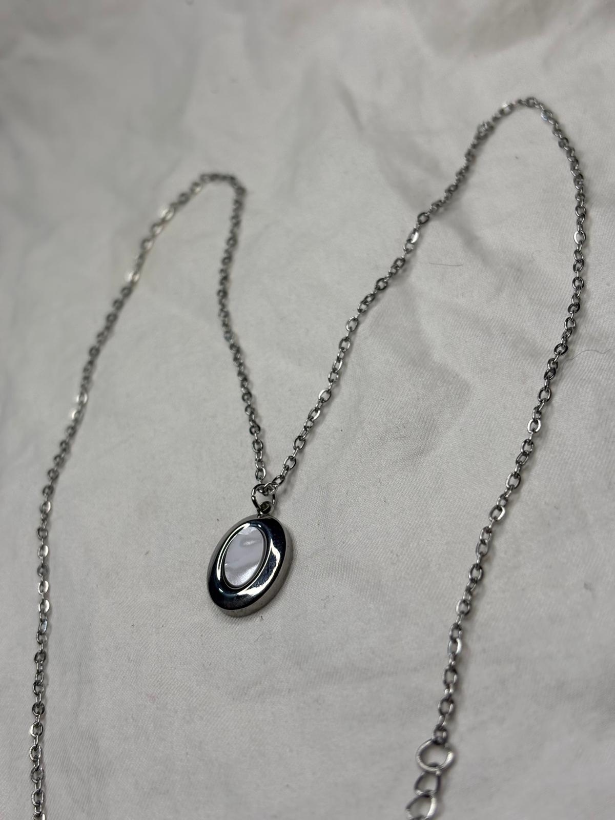 Collar Nácar Silver
